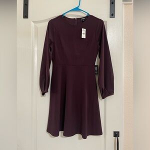 NWT express long sleeve dress. Size xs